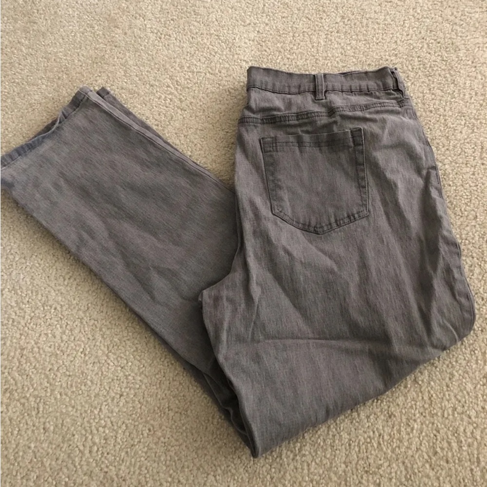 DG2 Gray 5 Pocket Pants - Womens 18W, Waist 18”, Outer Length 39.5”